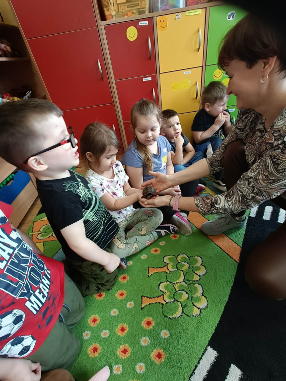 Żywa lekcja przyrody z gadami w Wohyniu