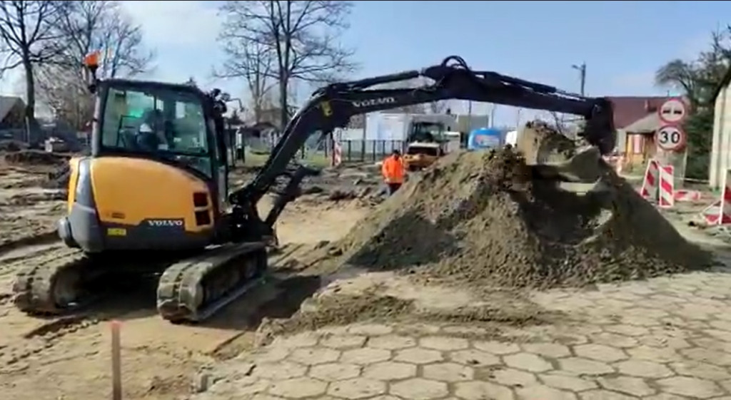 Przebudowa ul. Średniej w Wohyniu
