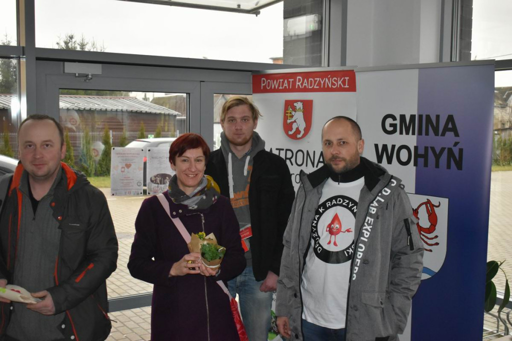 Zbiórka krwi w Wohyniu