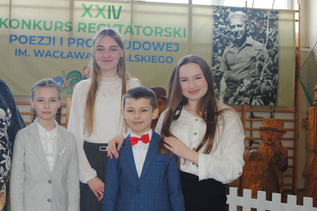 Recytatorzy z Ulana w Woli Osowińskiej