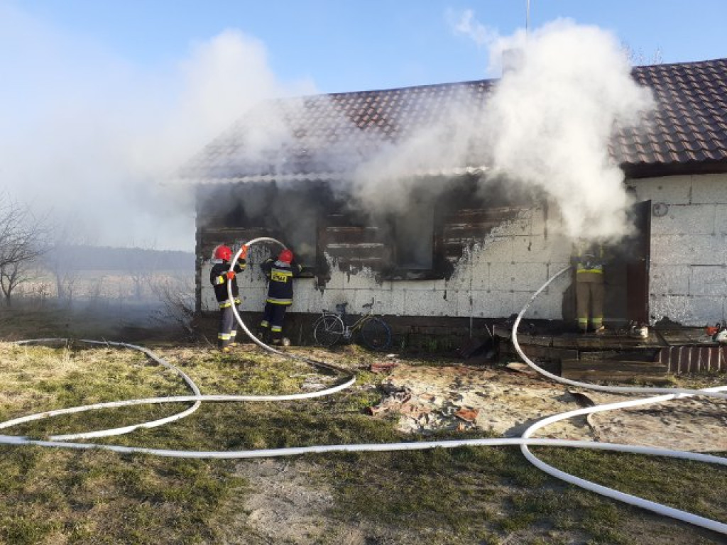 Pożar w Ossowie