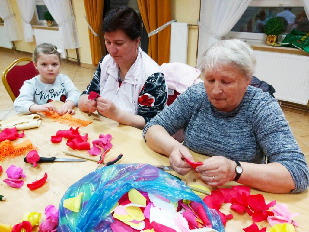 Wicie palm wielkanocnych w gminie Radzyń
