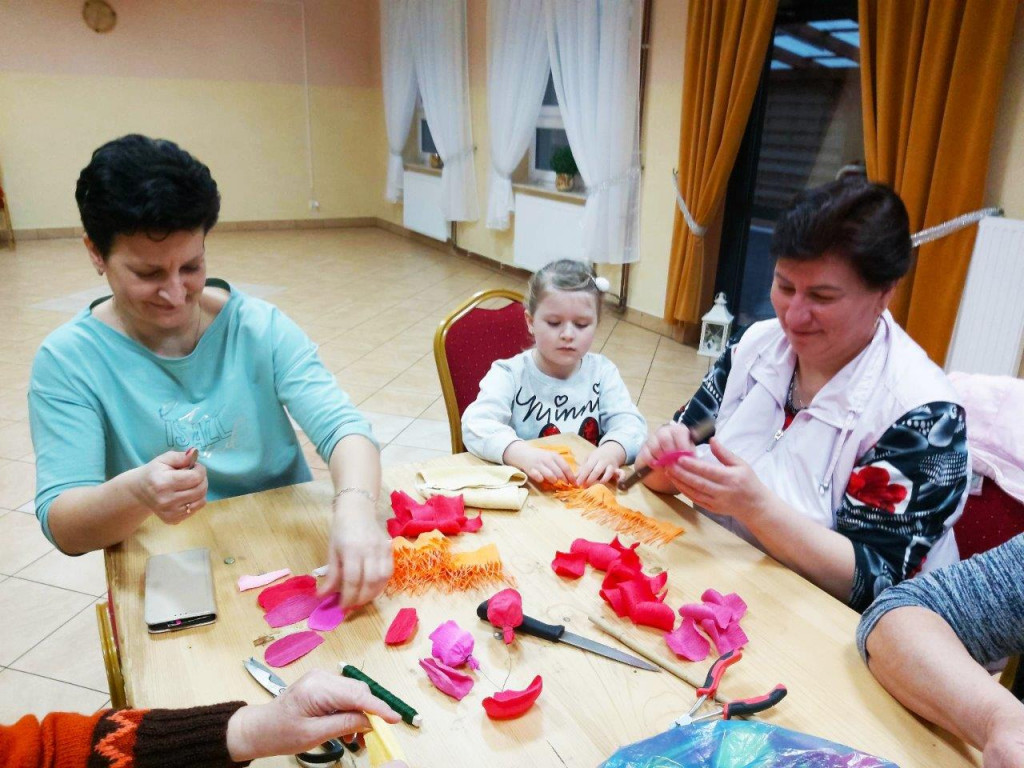 Wicie palm wielkanocnych w gminie Radzyń