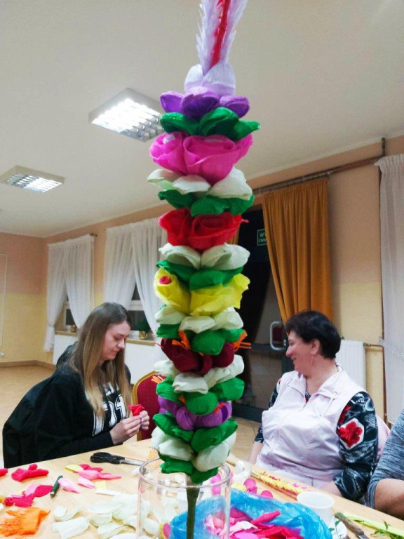 Wicie palm wielkanocnych w gminie Radzyń