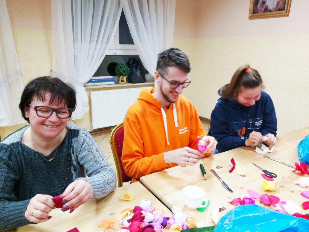 Wicie palm wielkanocnych w gminie Radzyń