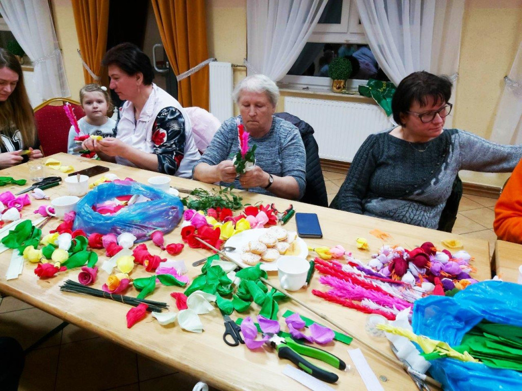 Wicie palm wielkanocnych w gminie Radzyń