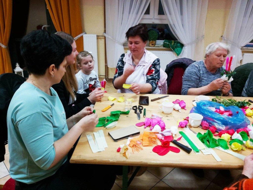 Wicie palm wielkanocnych w gminie Radzyń