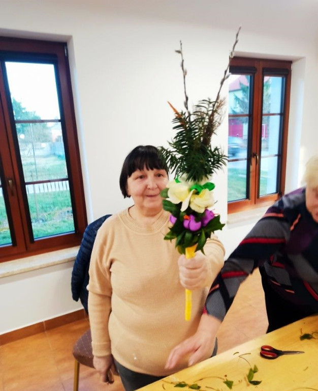 Wicie palm wielkanocnych w gminie Radzyń