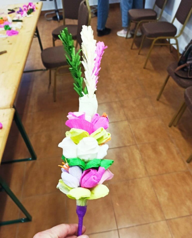 Wicie palm wielkanocnych w gminie Radzyń