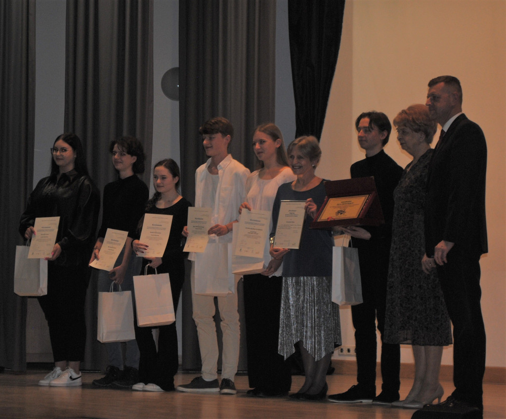 Natalia Polkowska na przeglądzie teatralnym