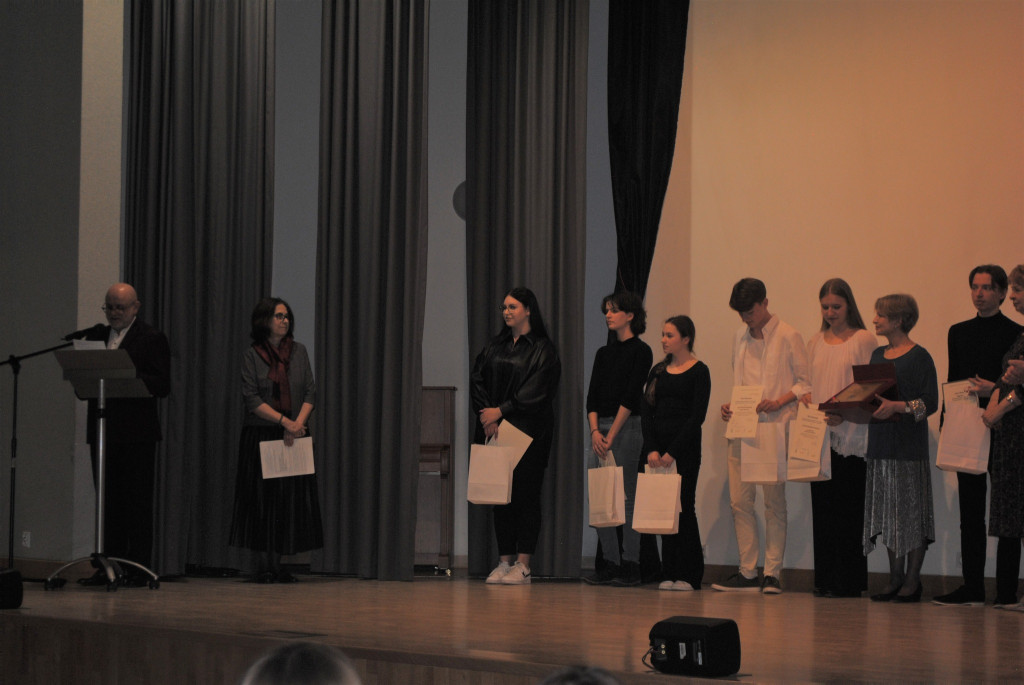 Natalia Polkowska na przeglądzie teatralnym