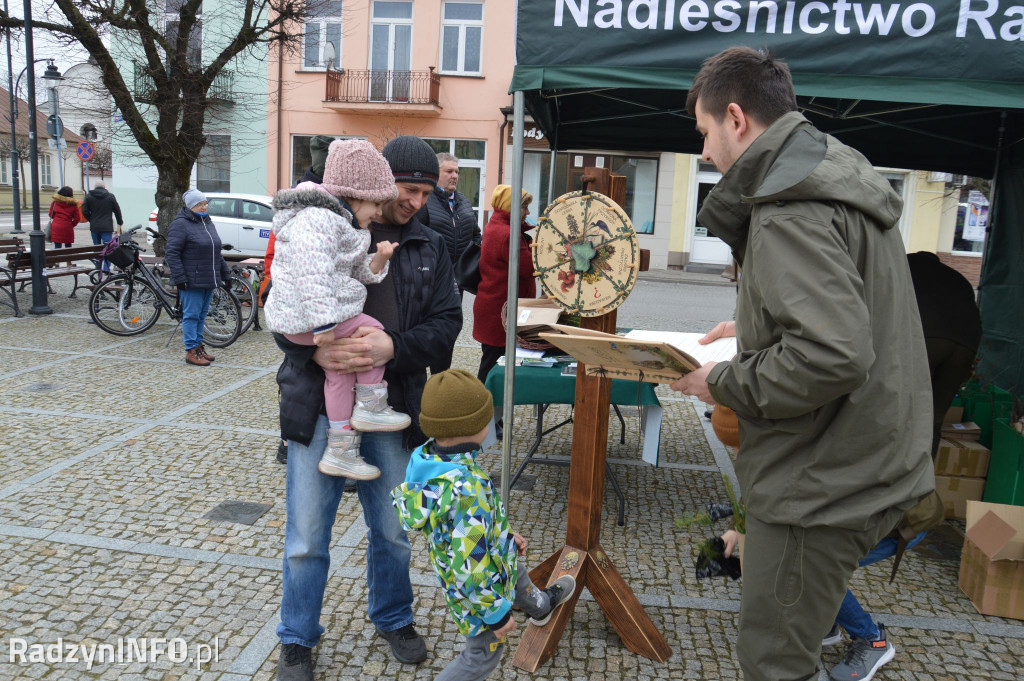 Akcja rozdawania sadzonek drzew w Radzyniu