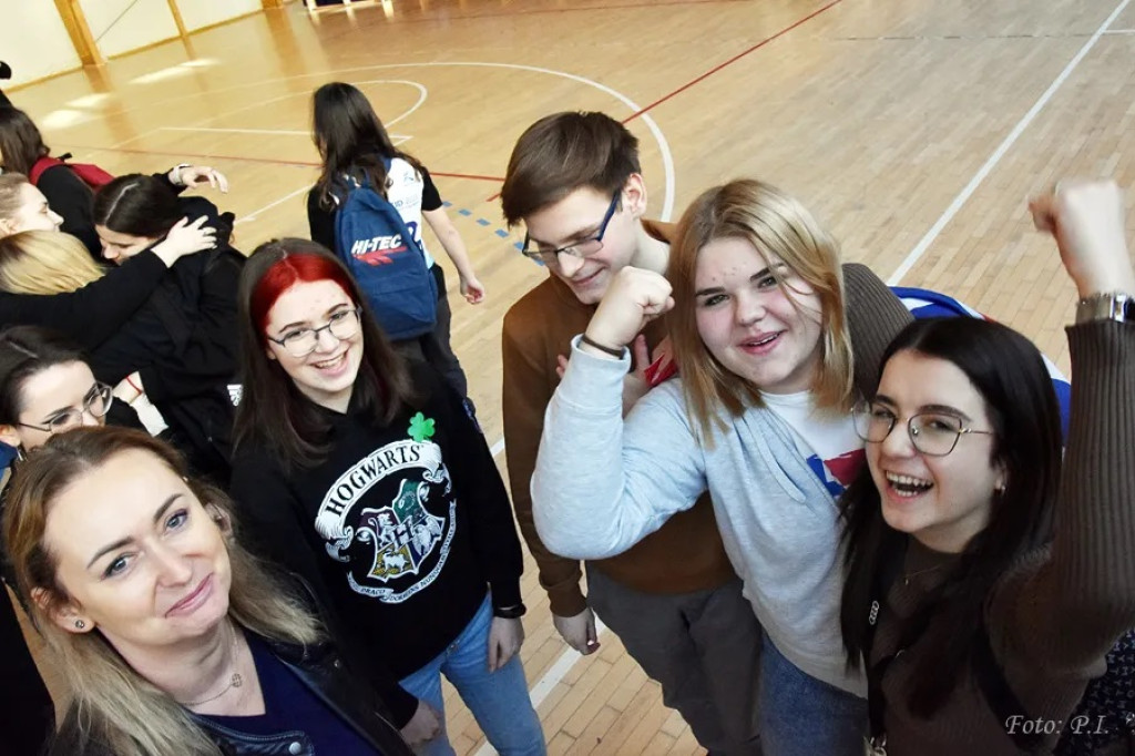Zdalne spotkanie uczniów LO z norweskimi skoczkami