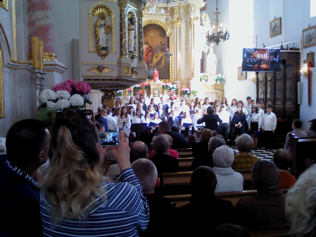 Koncert pieśni religijnych w wykonaniu chóru PSM