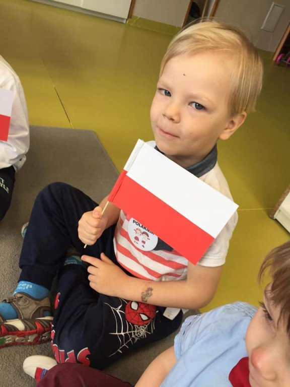 Świętowanie 3 maja w przedszkolu 