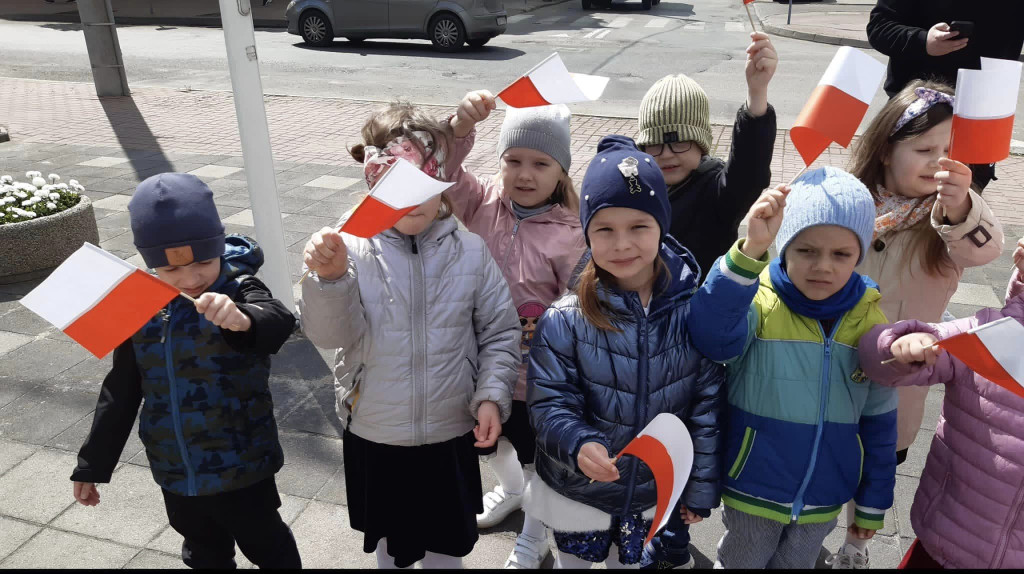 Świętowanie 3 maja w przedszkolu 