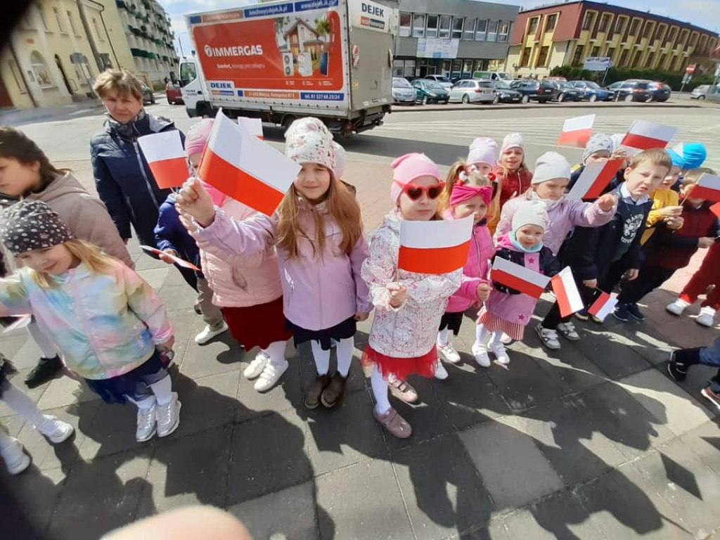 Świętowanie 3 maja w przedszkolu 