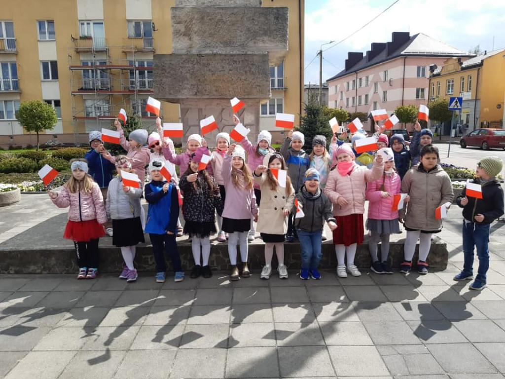 Świętowanie 3 maja w przedszkolu 