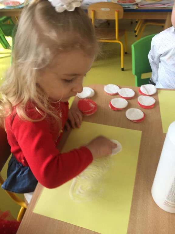 Świętowanie 3 maja w przedszkolu 