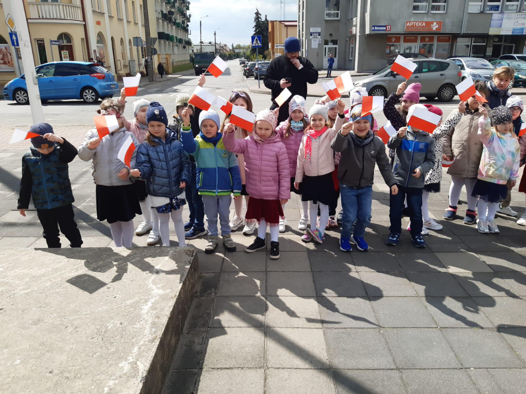 Świętowanie 3 maja w przedszkolu 