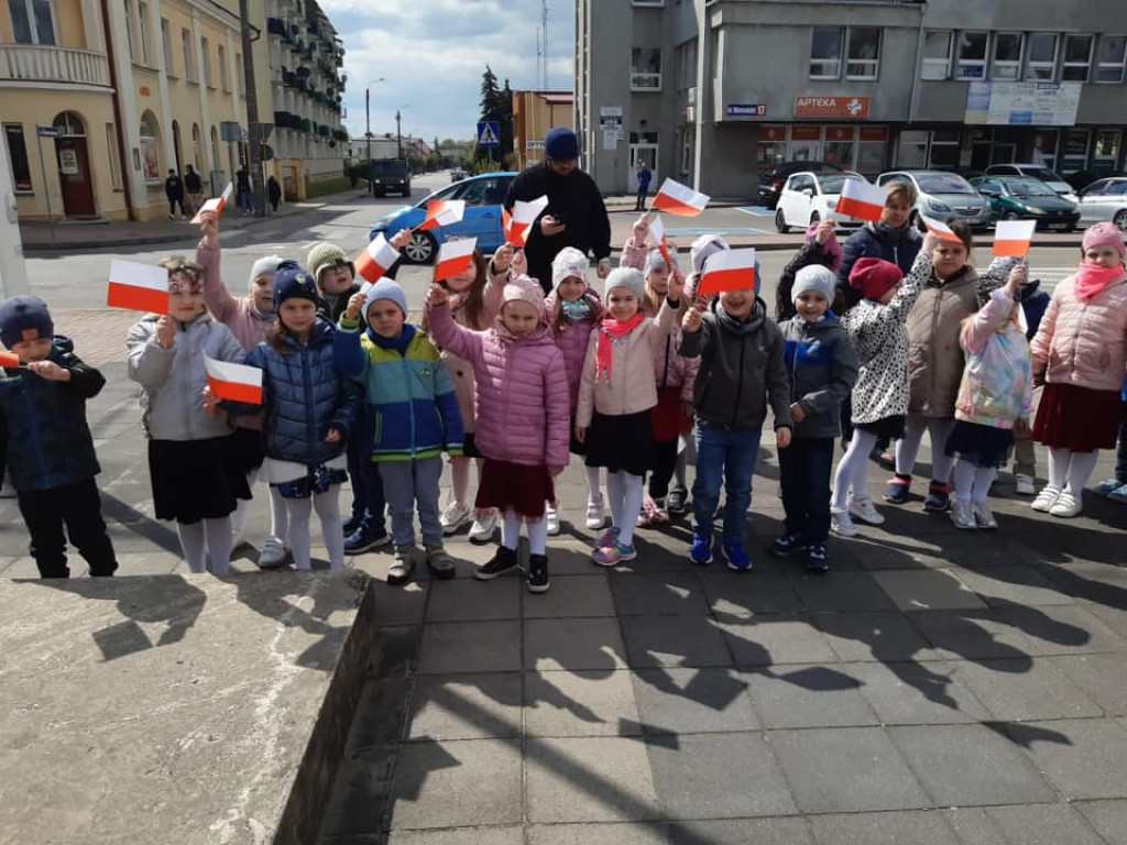 Świętowanie 3 maja w przedszkolu 