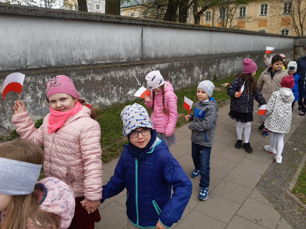 Świętowanie 3 maja w przedszkolu 