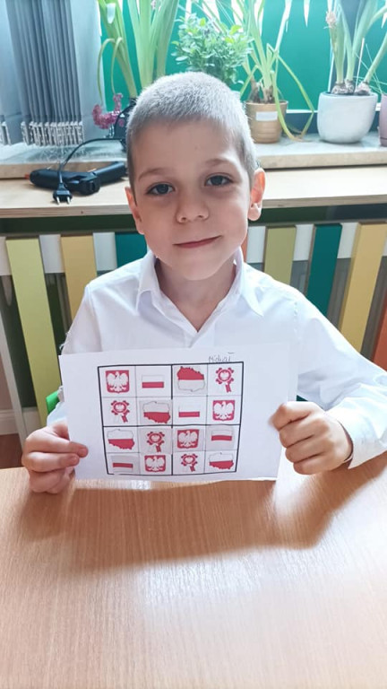 Świętowanie 3 maja w przedszkolu 