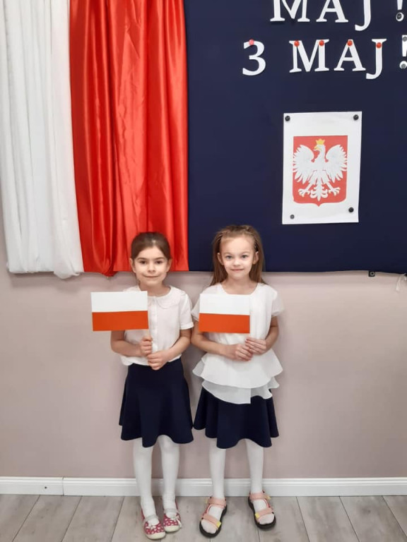 Świętowanie 3 maja w przedszkolu 