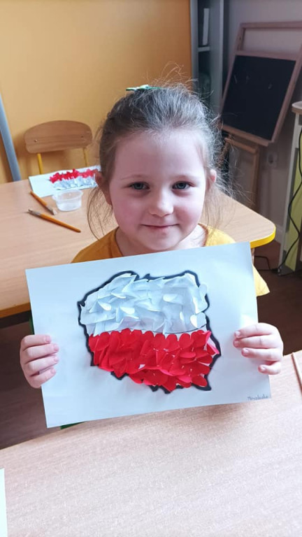 Świętowanie 3 maja w przedszkolu 