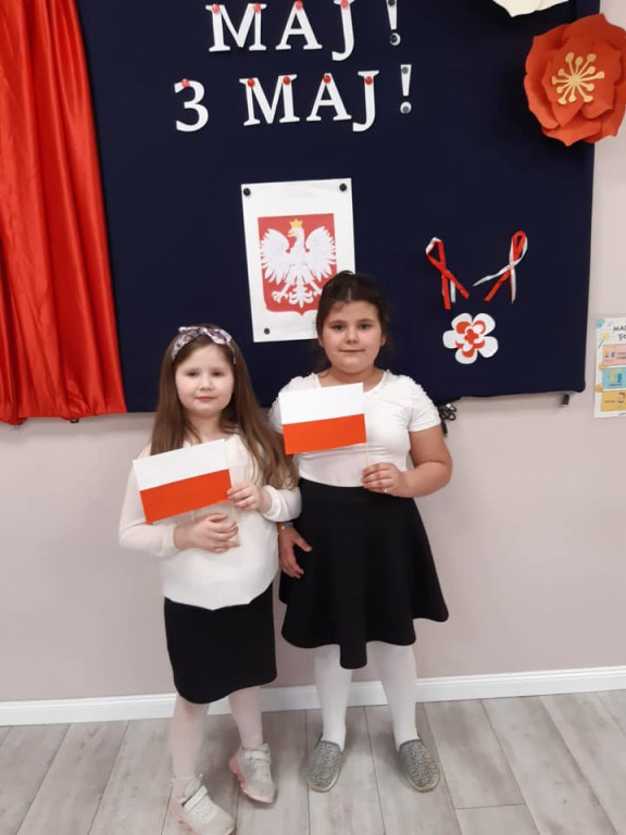 Świętowanie 3 maja w przedszkolu 