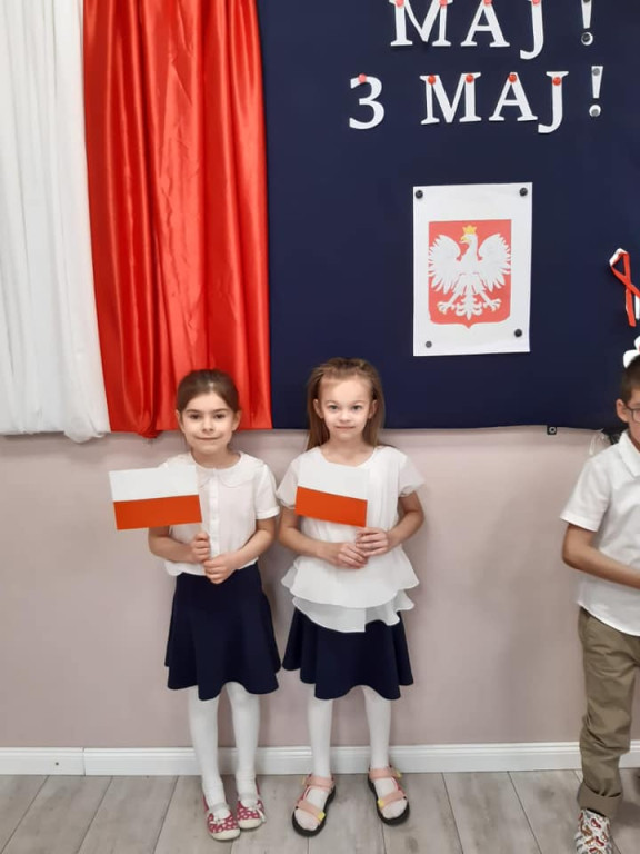Świętowanie 3 maja w przedszkolu 