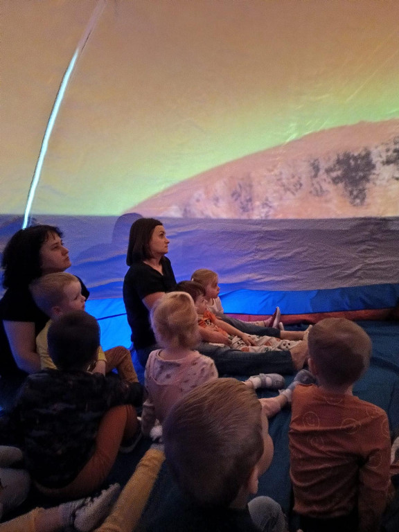Planetarium w przedszkolu 