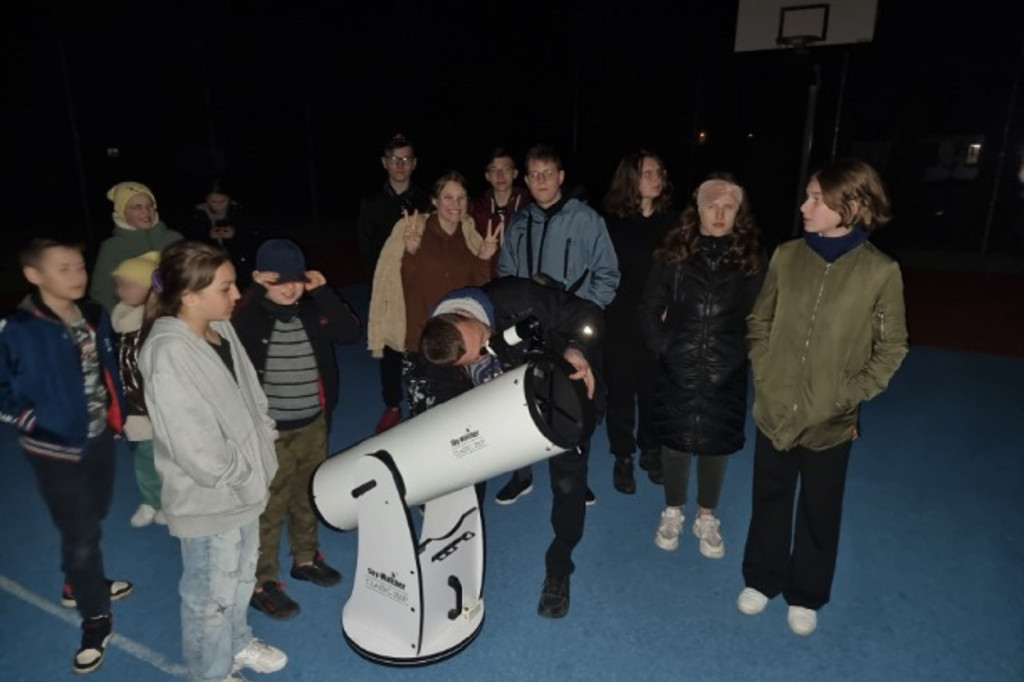 Spotkanie astronomiczne w Zabielu