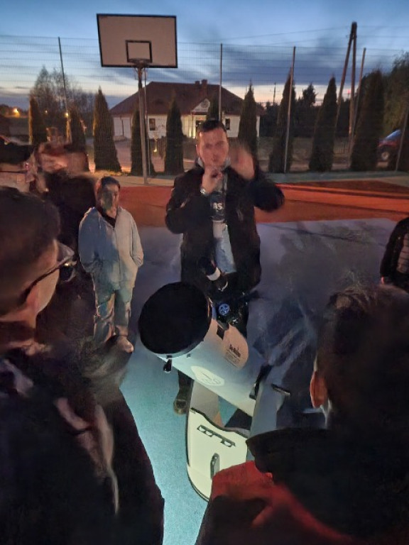 Spotkanie astronomiczne w Zabielu