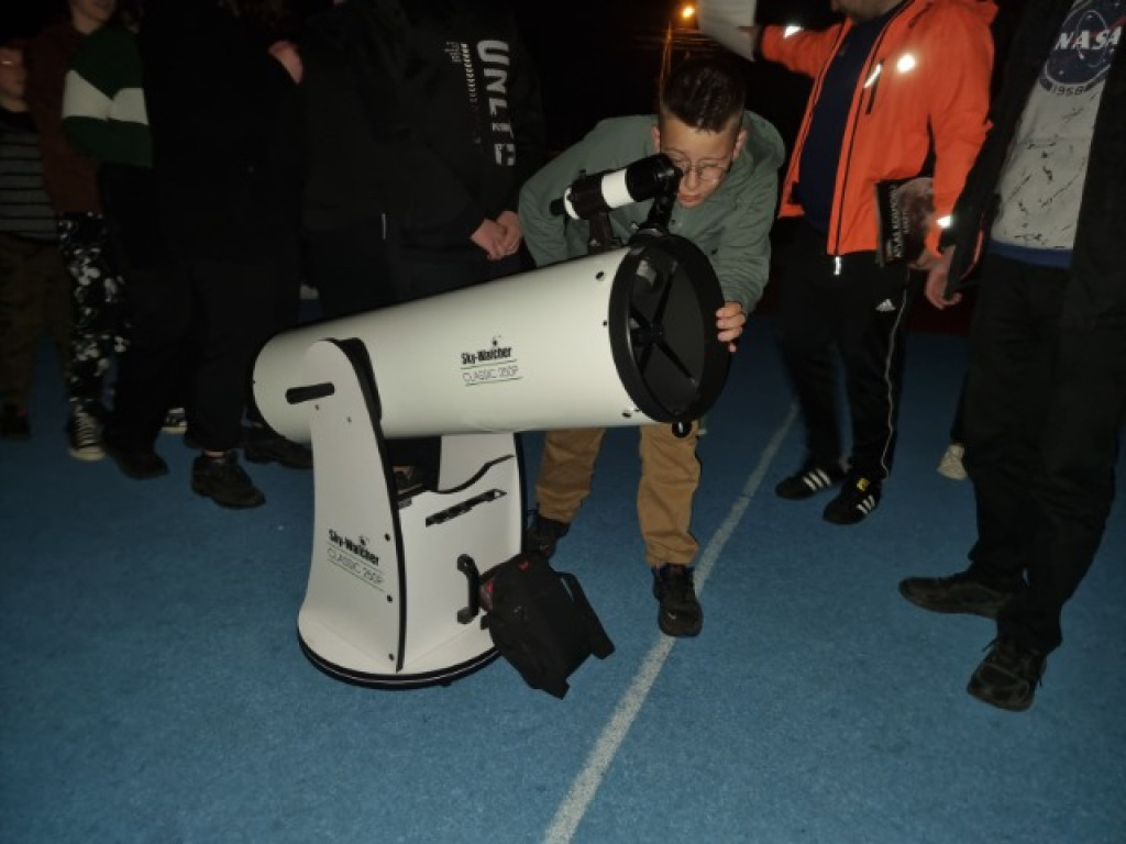 Spotkanie astronomiczne w Zabielu