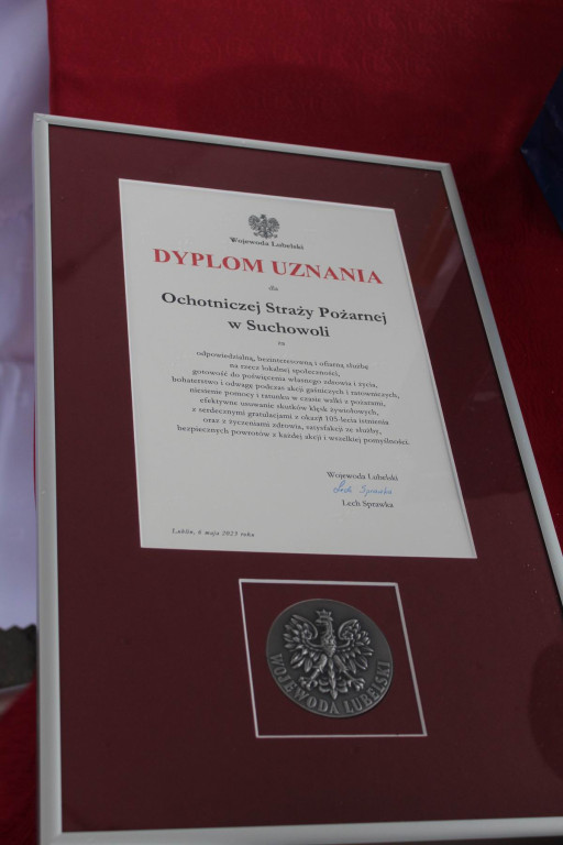 Obchody Dnia Strażaka i 105-lecia OSP w Suchowoli