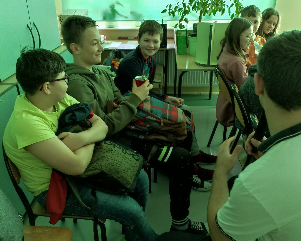 Spotkanie z Mateuszem Chołodym w Białej