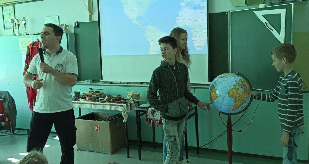 Spotkanie z Mateuszem Chołodym w Białej