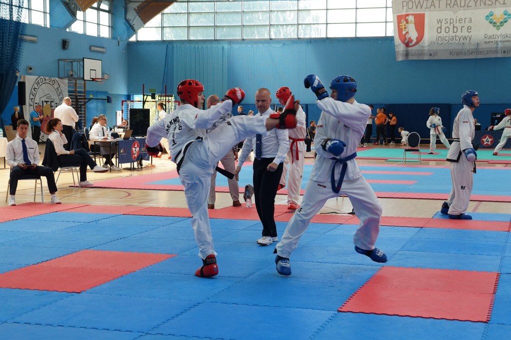Mistrzostwa juniorów w taekwon-do w Radzyniu