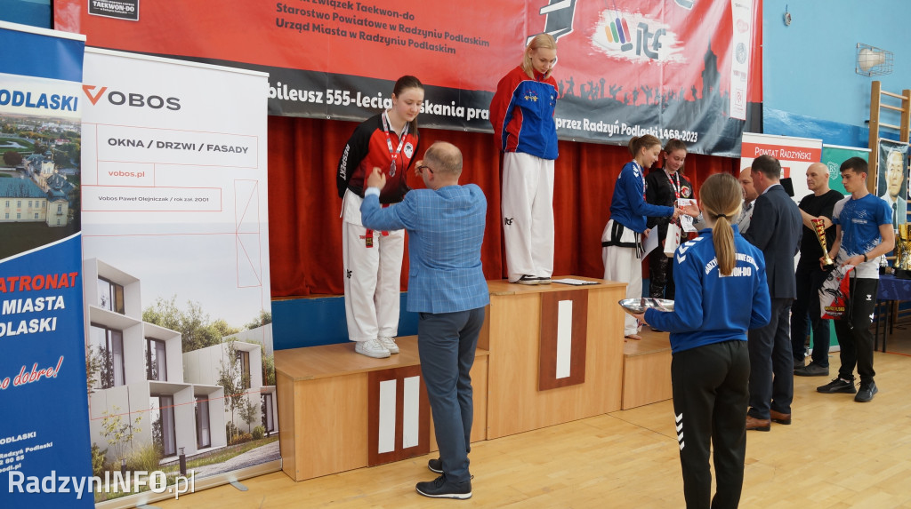 Mistrzostwa juniorów w taekwon-do w Radzyniu