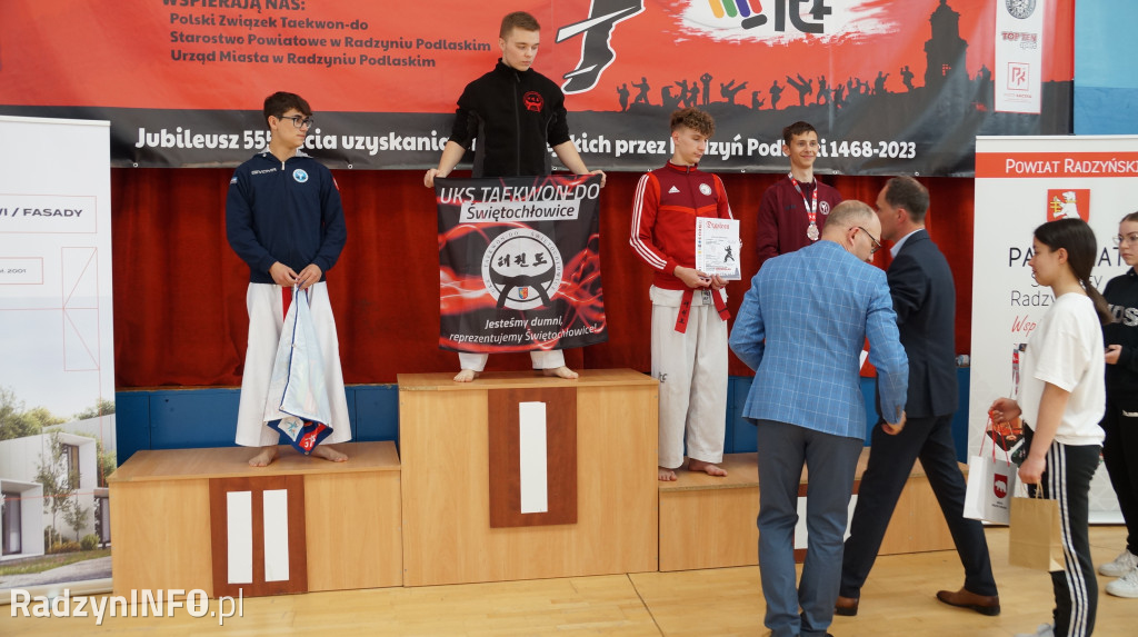 Mistrzostwa juniorów w taekwon-do w Radzyniu