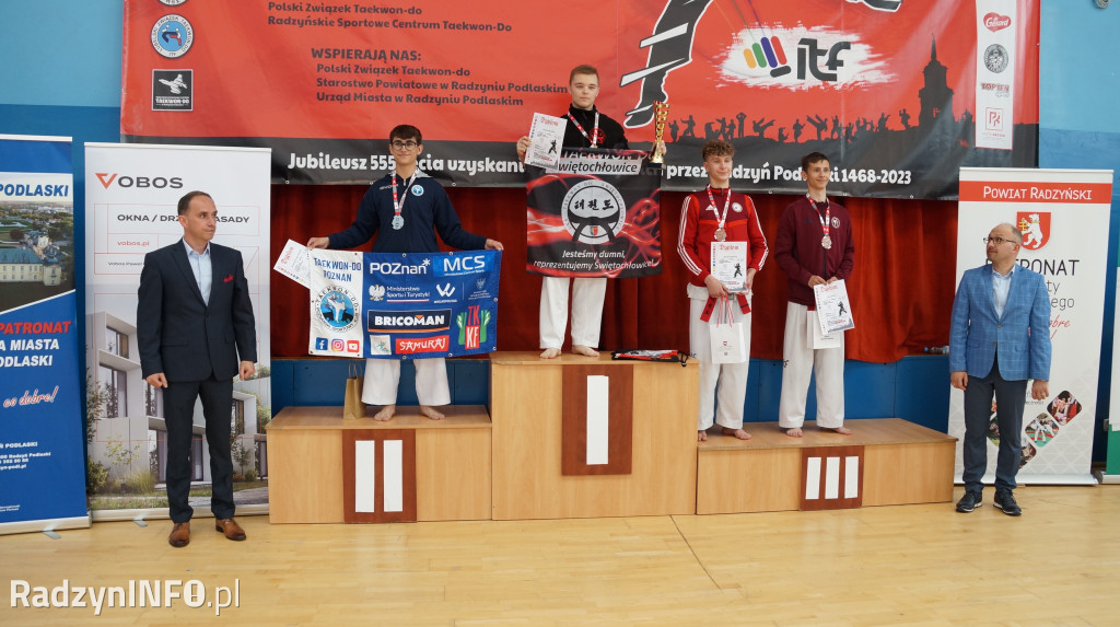 Mistrzostwa juniorów w taekwon-do w Radzyniu
