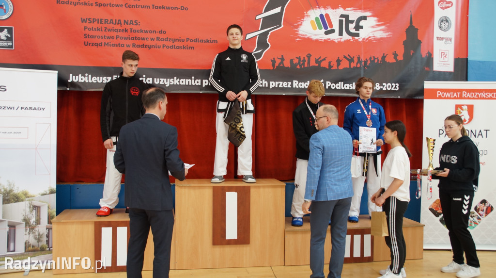Mistrzostwa juniorów w taekwon-do w Radzyniu