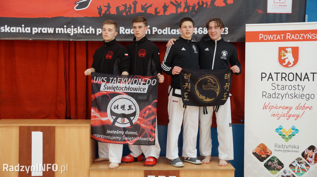 Mistrzostwa juniorów w taekwon-do w Radzyniu