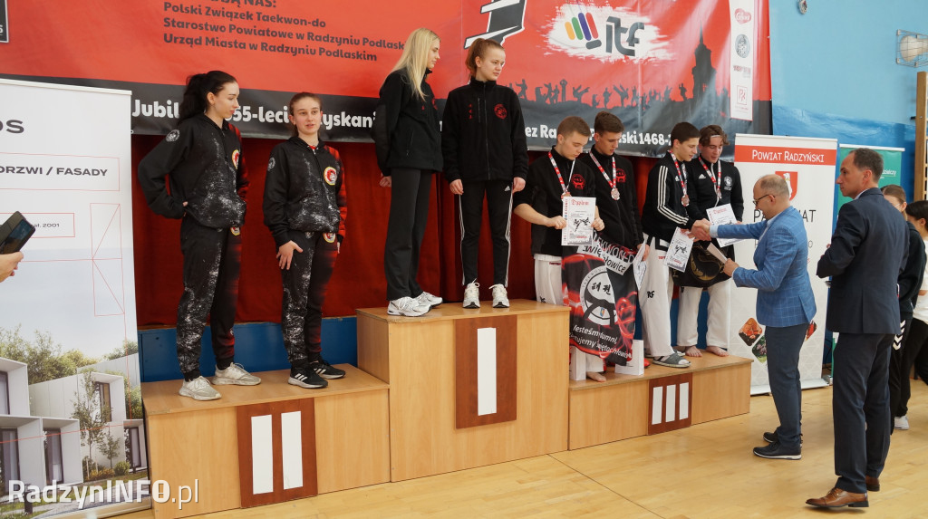 Mistrzostwa juniorów w taekwon-do w Radzyniu
