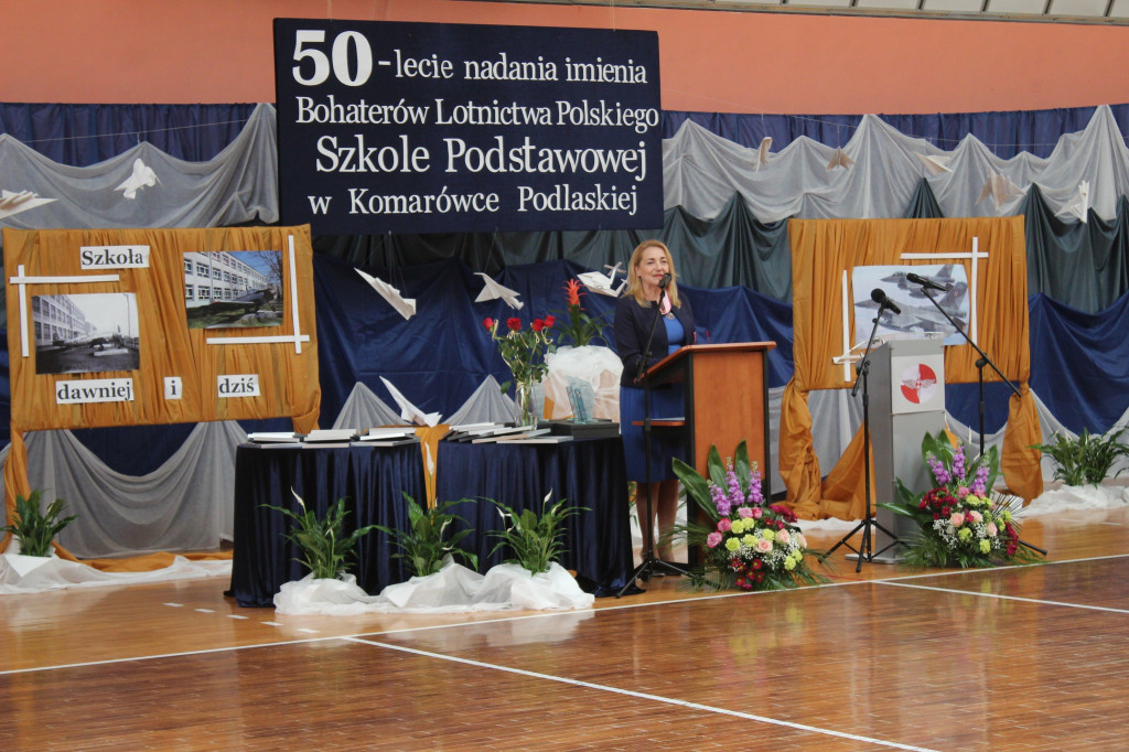 Obchody 50-lecia imienia podstawówki w Komarówce