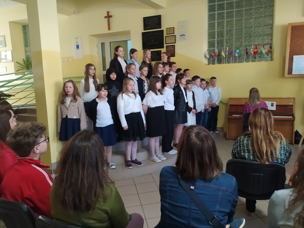 Goście z Erasmusa+ w ZS w Wohyniu