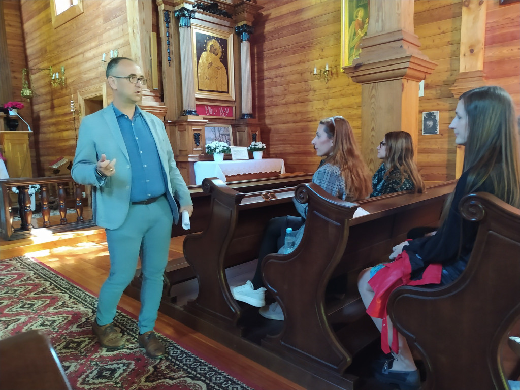 Goście z Erasmusa+ w ZS w Wohyniu