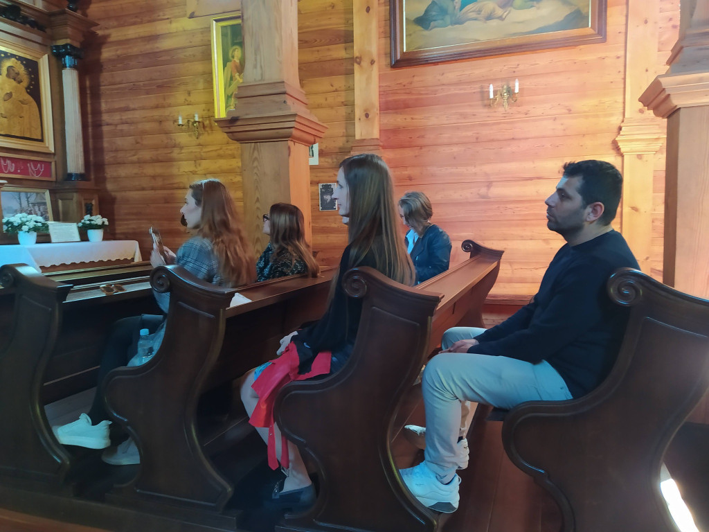 Goście z Erasmusa+ w ZS w Wohyniu