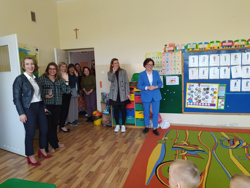 Goście z Erasmusa+ w ZS w Wohyniu